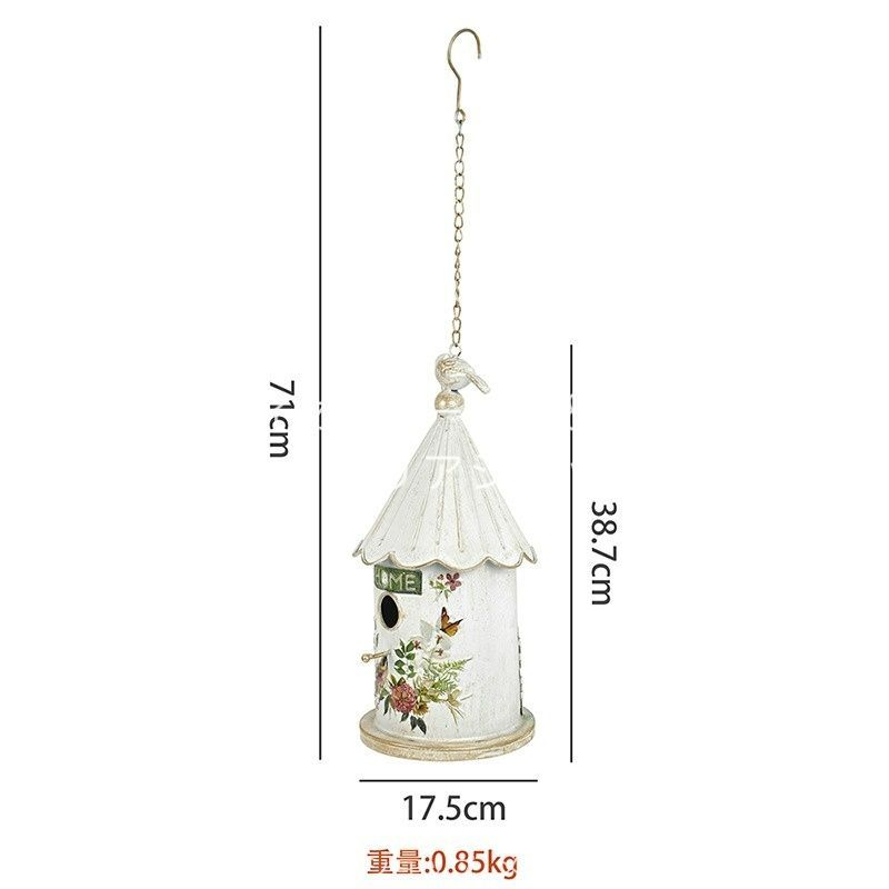 バードハウス バードウォッチング ガーデンオブジェ 野鳥 木製