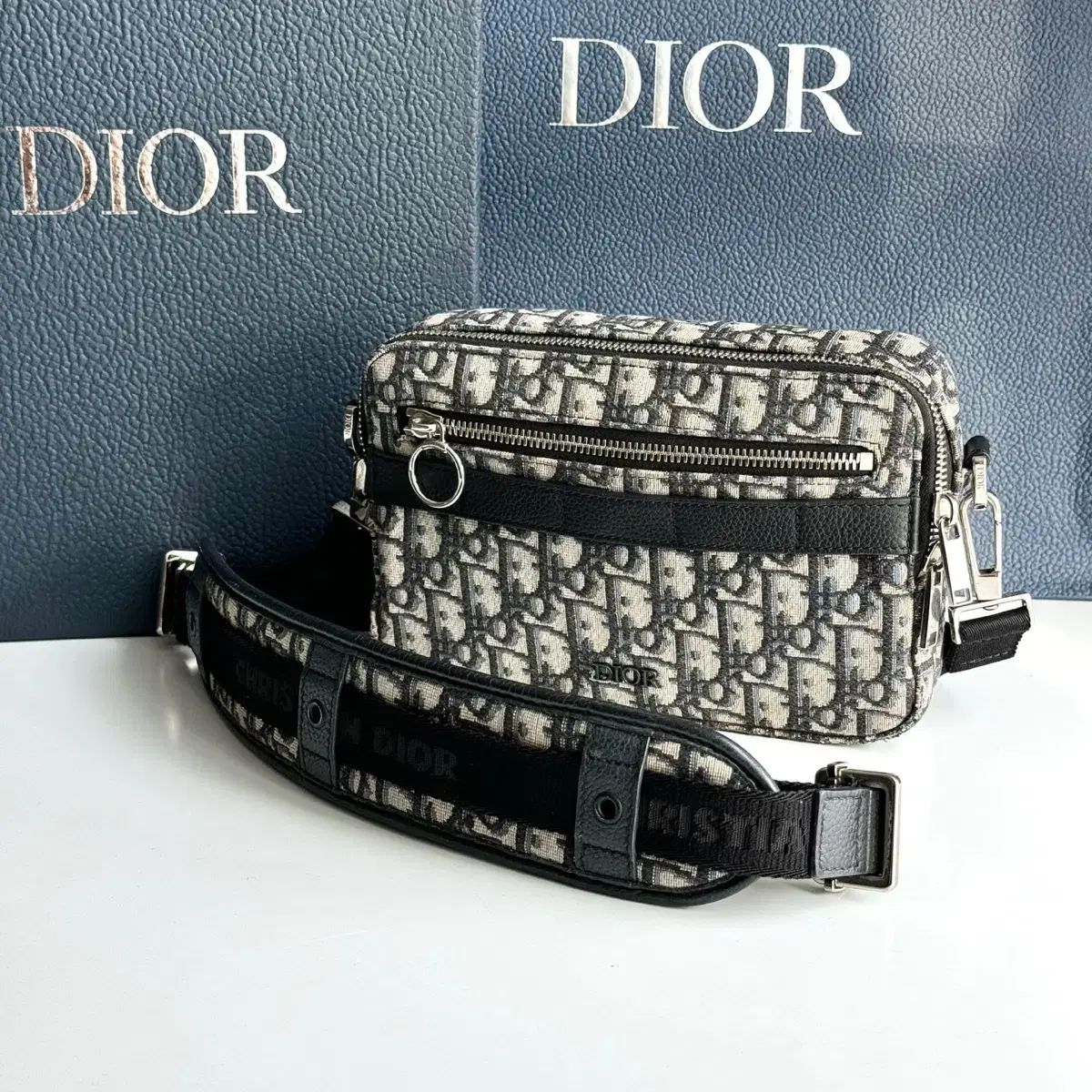 Dior Safariバッグ ミニ Dior Safariバッグ ミニ Mini Safari Bag with Strap Black Dior