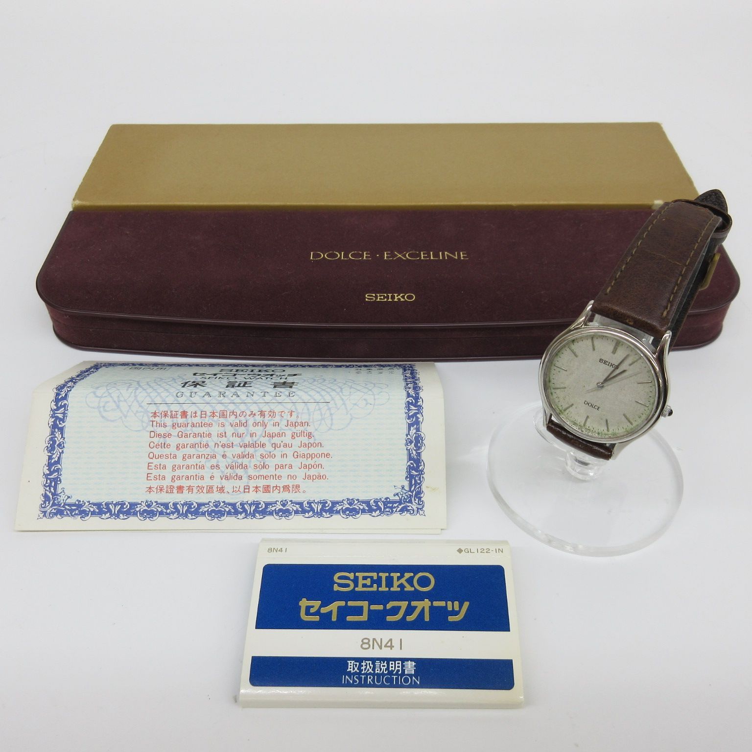 SEIKO ドルチェ　8N41-6060 稼働良品 SEIKO セイコー DOLCE ドルチェ 8N41-6060 腕時計 稼働品 - メルカリ