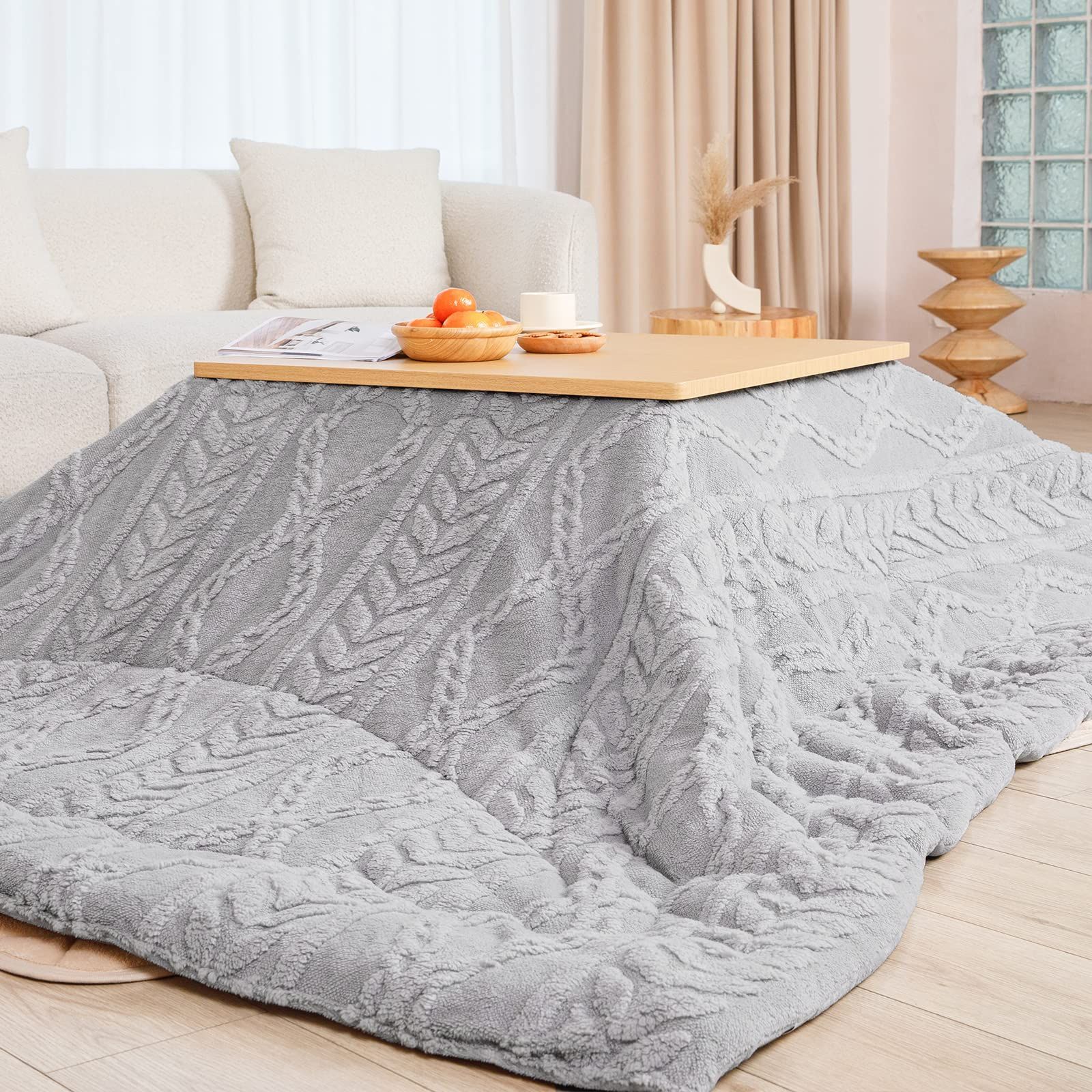 sousou 座布団カバー 畑 大 平織り21番手 3枚セット 座布団おしゃれ