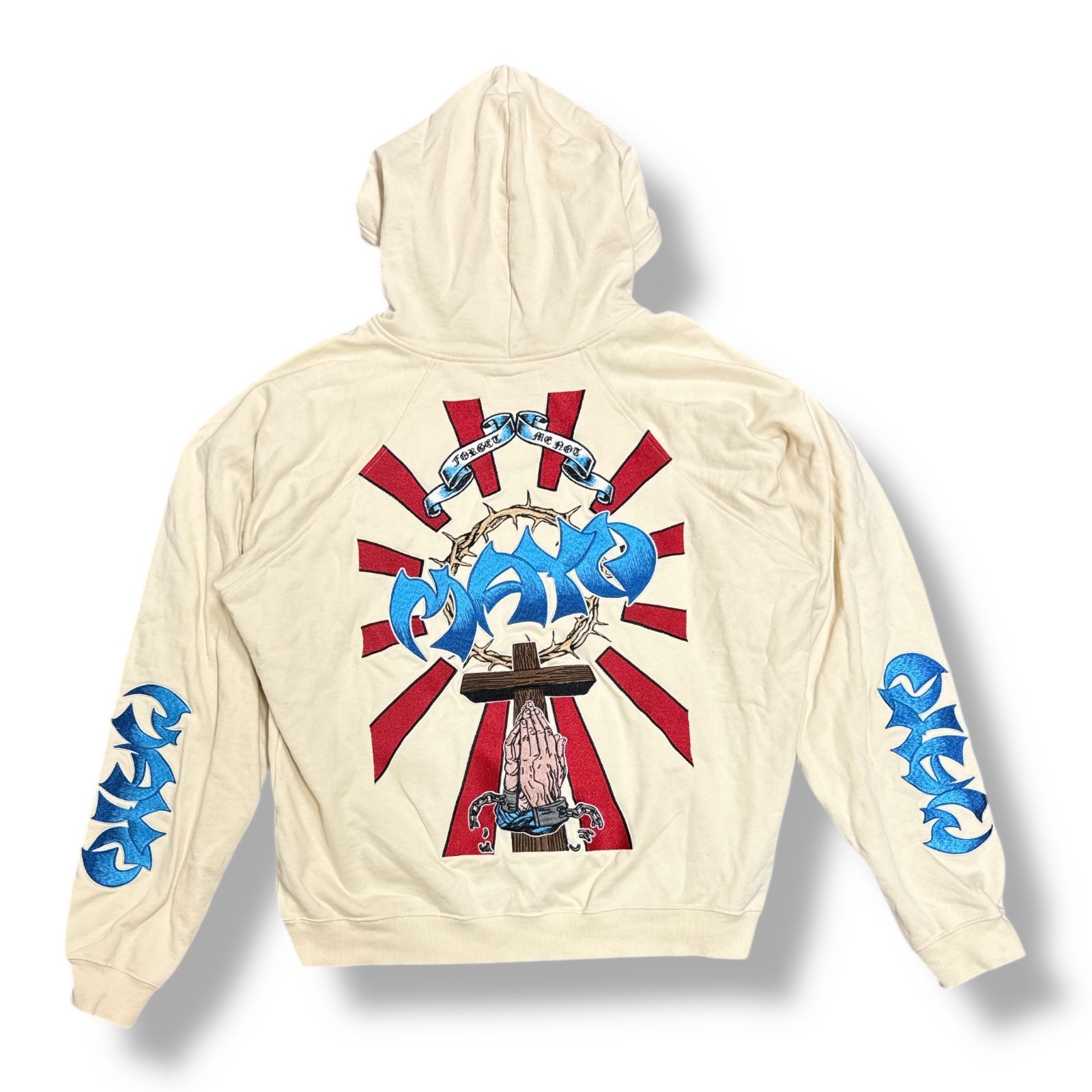 参考上代38500円 MAYO SUNSHINE EMBROIDERY HOODIE サンシャイン 刺繍 
