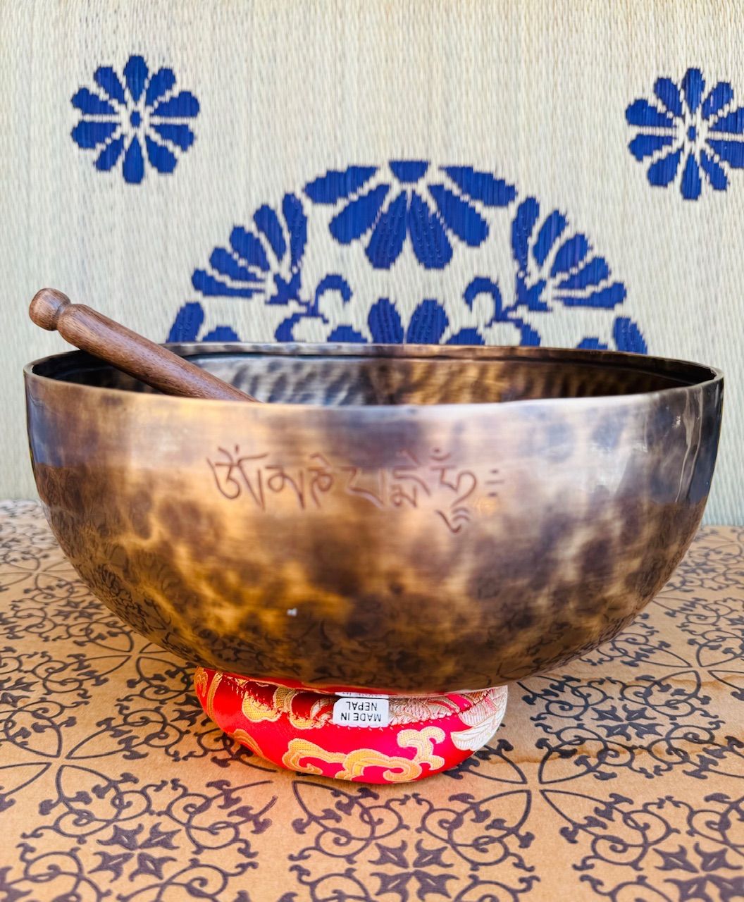 フルムーン シンギングボウル 瞑想 メディテーション セラピー Amazon