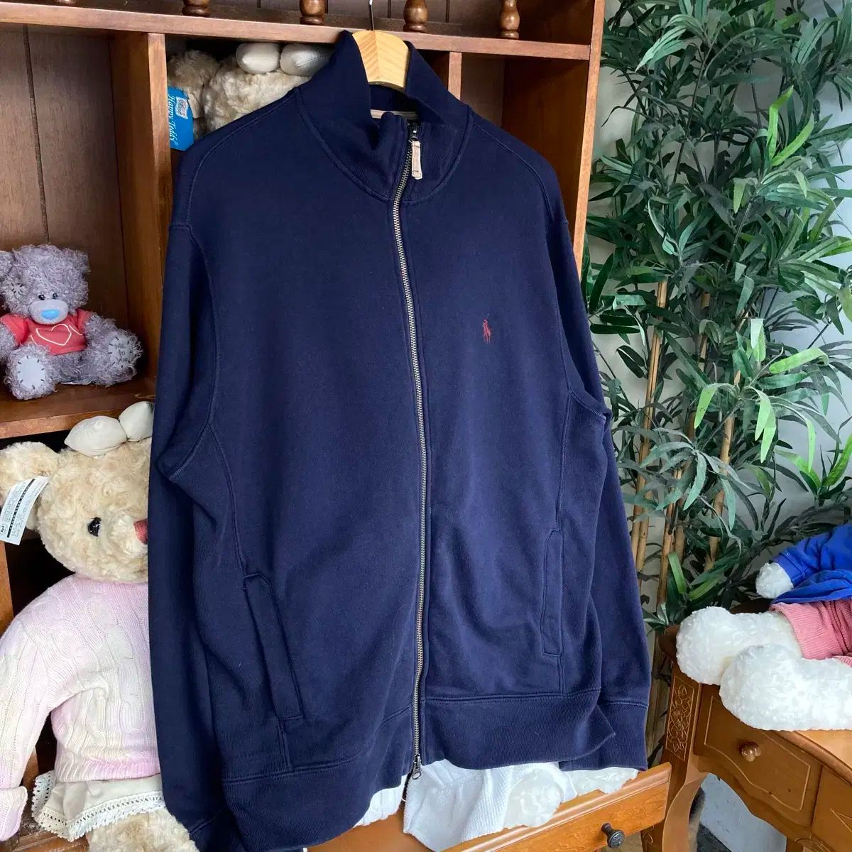 POLO RALPH LAUREN ポロラルフローレン ポニー 2Way コットン ジップアップ