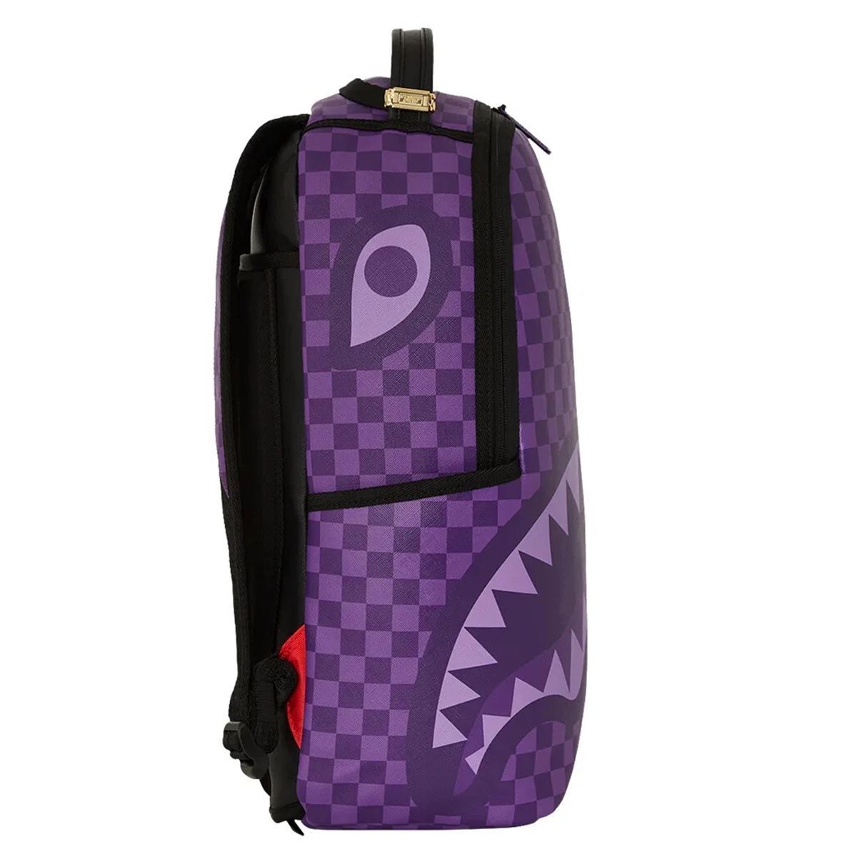 米国仕様 SPRAYGROUND スプレイグラウンド ALL SYSTEMS GO 紫 シャーク
