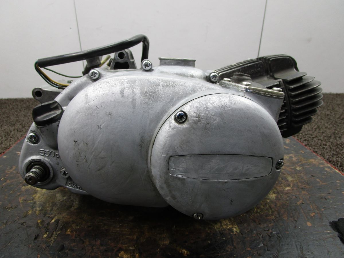 バンバン75 エンジン M305！RV75 始動確認済み OH素材に スズキ 【 RV75 】 VanVan 動画有
