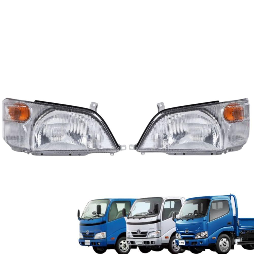 one+lifestyle HINO 日野 デュトロ トヨタ ダイナ トヨエース 後期 ヘッドライト 左右セット 純正タイプ 