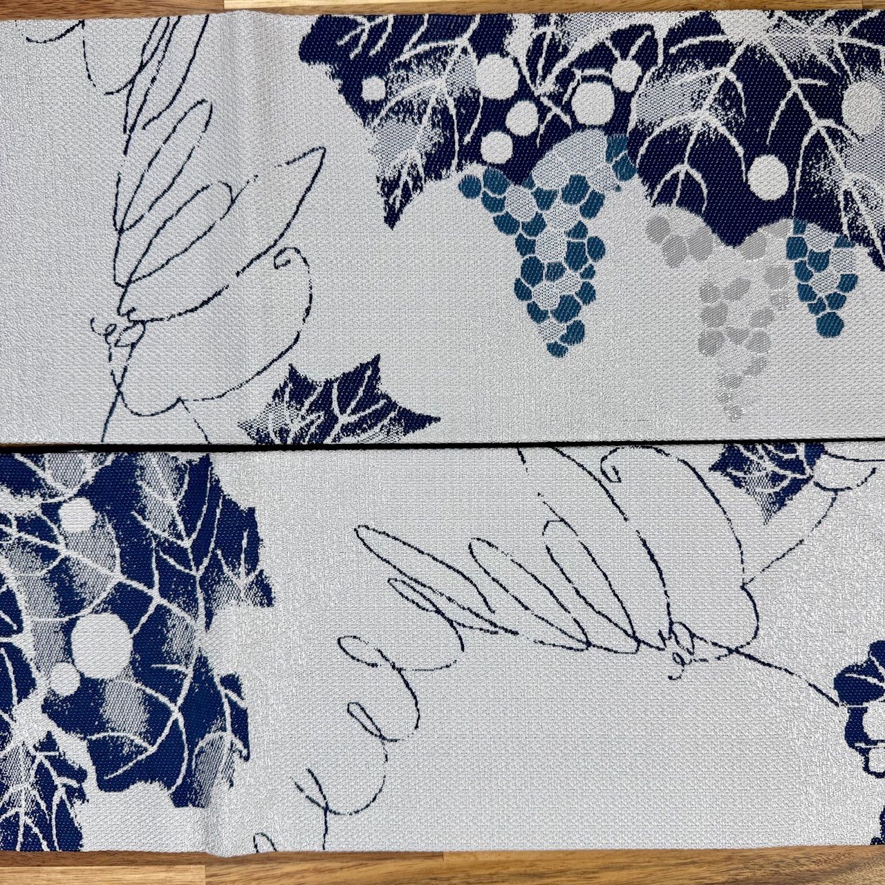 伊藤若冲画 西陣織九寸名古屋帯