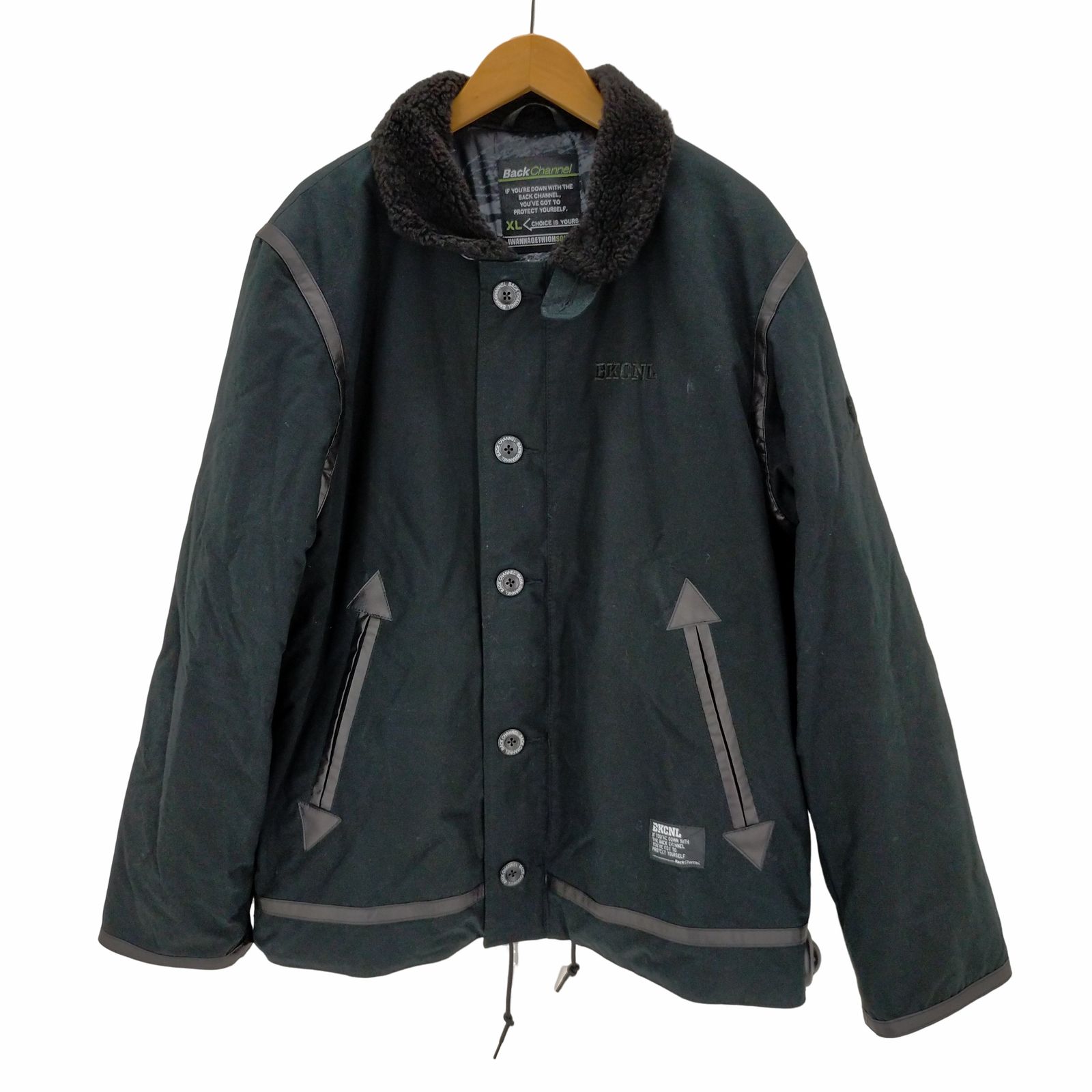 バックチャンネル Back Channel N-1 DECK JACKET メンズ JPN：XL