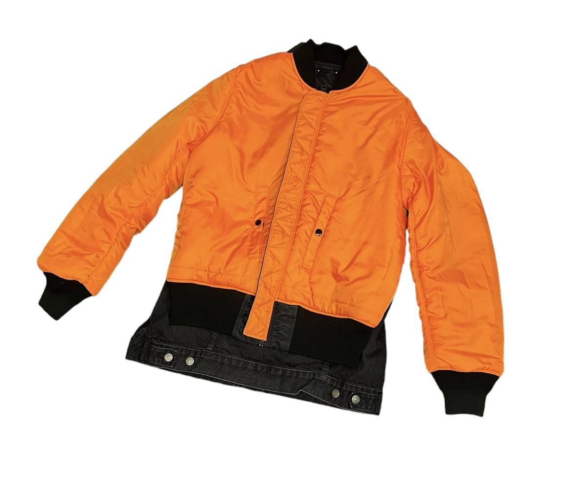 SOPHNET MINEDENIM FAKE LAYERED ALPHA MA1 - メルカリ