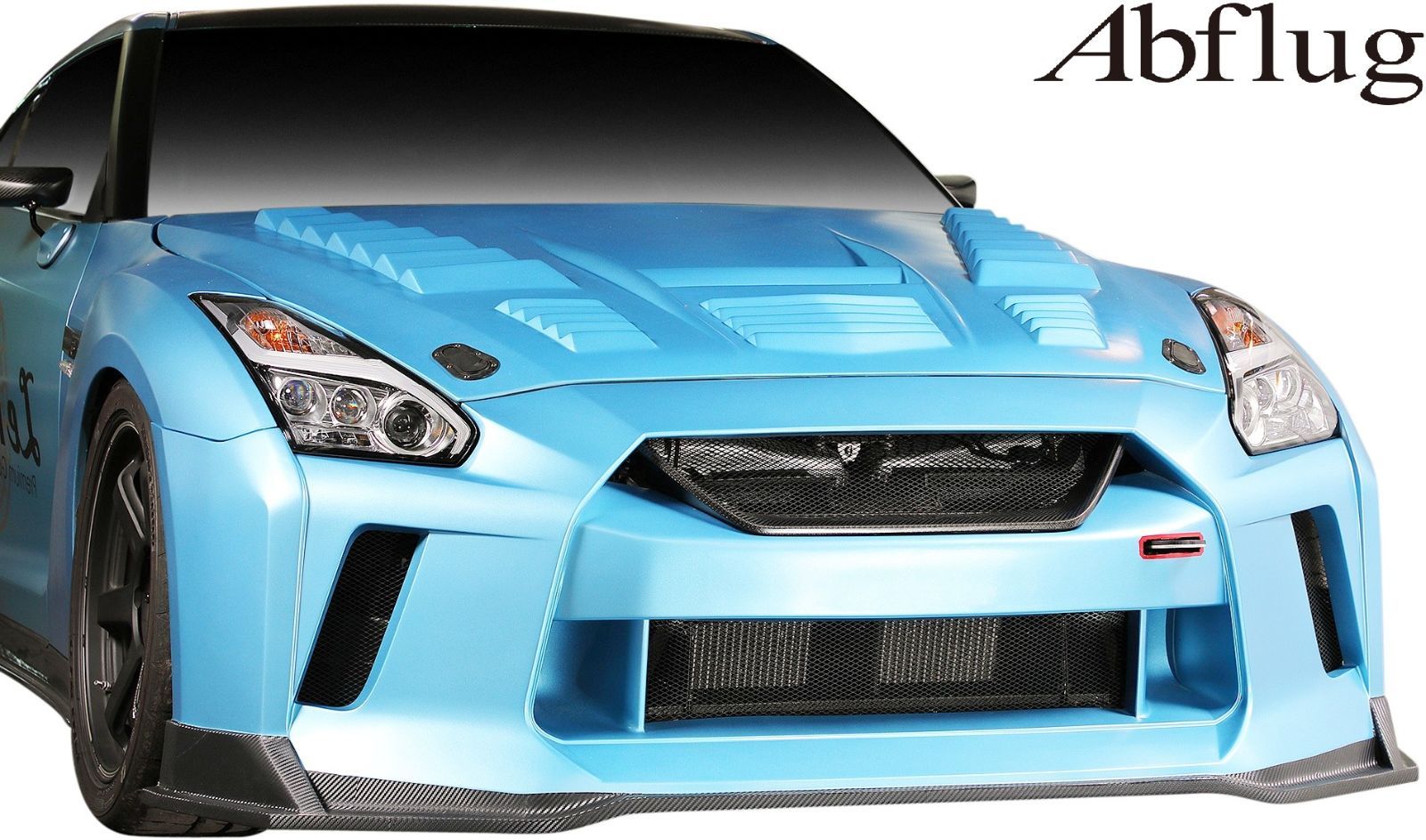 M s R35 GT-R 前期 中期 2007-2016 Abflug 後期ルック フロントバンパー ver.MAD Type-S FG set FRP アブフラッグ エアロ パーツ 部品 ABF20141110009 納期2.0-2.5ヵ月 FFCRYSTALESIA_COM