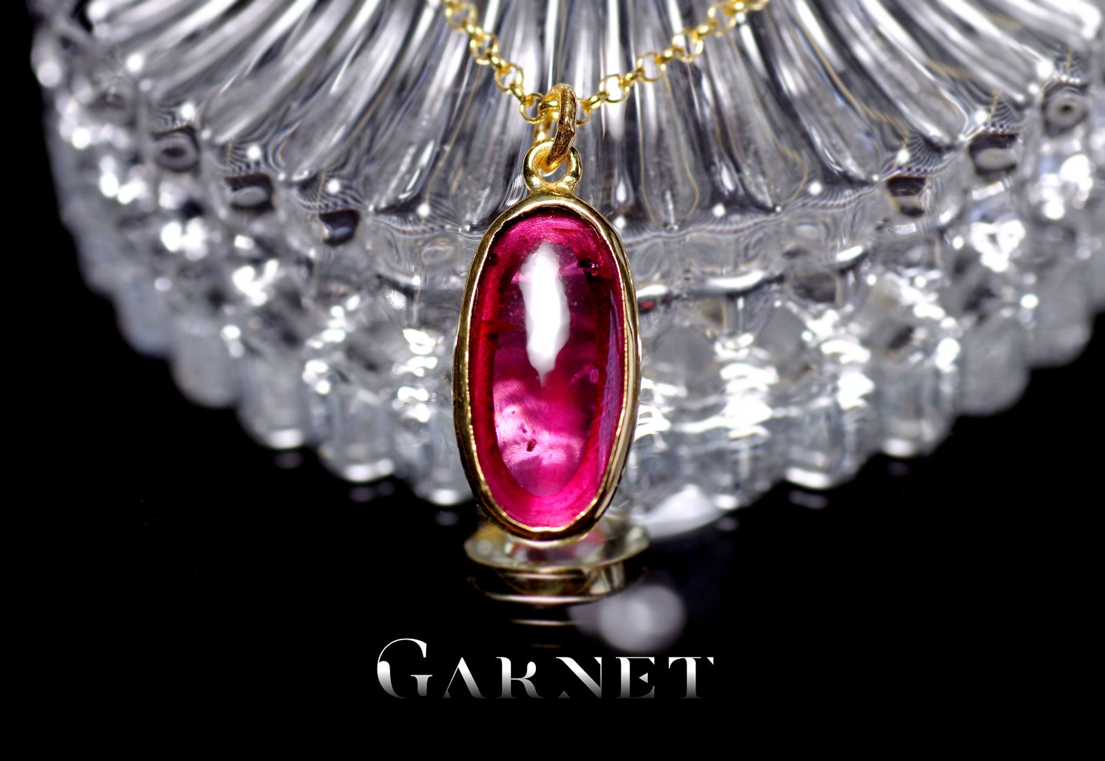 New『Garnet』の世界でひとつの天然石ネックレスsv925 + 22kgf - メルカリ