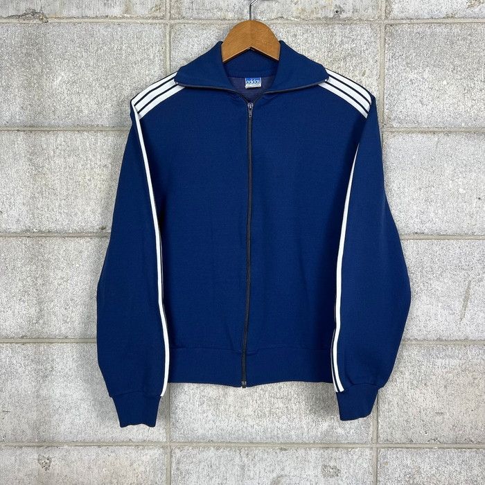 60s adidas アディダス 西ドイツ製 トラックジャケット ジャージ サイズ 3 メンズ M位 60年代 古着 b25012831