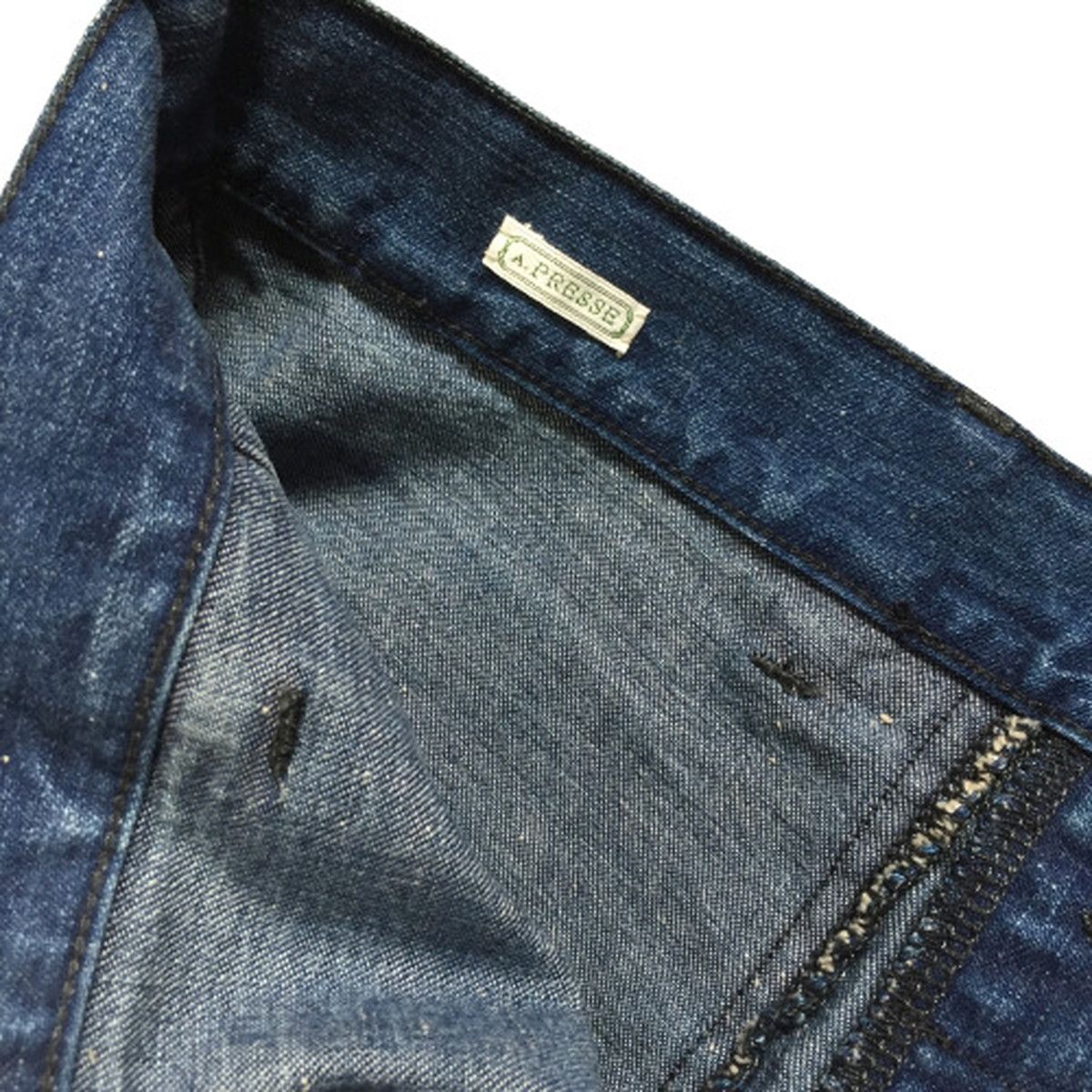 A.PRESSE 22AW US Navy デニムユーティリティパンツ 3 日本製 - USED