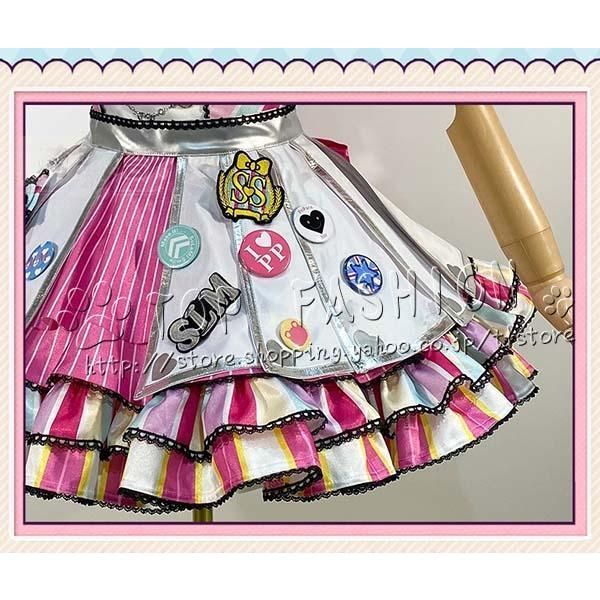 安い！かわいい！ プリパラ 風 真中らぁら コスプレ衣装 ウィッグ 靴 道具別売りり 【即納】