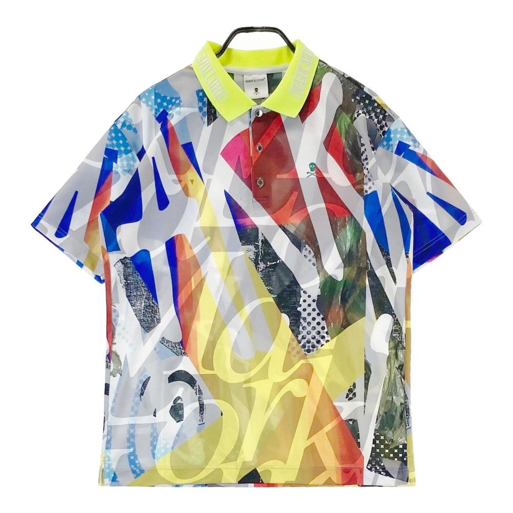 MARKu0026LONA マークアンドロナ 半袖 ポロシャツ L グリーン ゴルフ