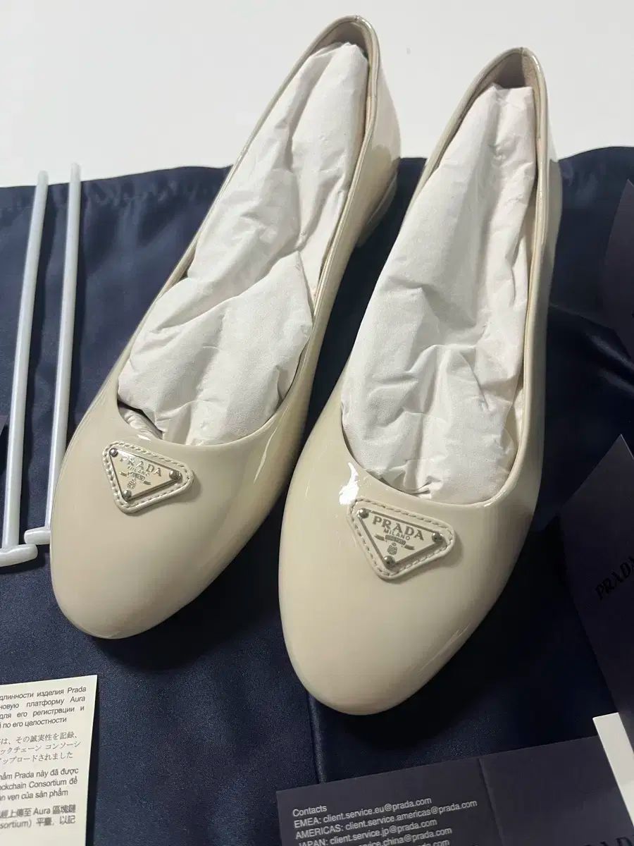 PRADA / プラダ　フラットシューズ / バレエシューズ　サイズ38 楽天市場】【8/6 0:00-5%OFFクーポン】PRADA プラダ シューズ