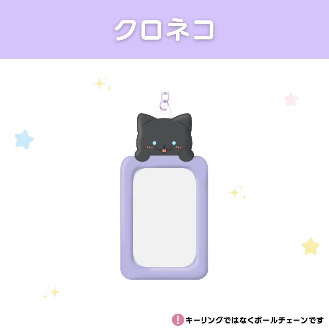 Aアニマル トレカケース フォトカードホルダー キーリング（全21