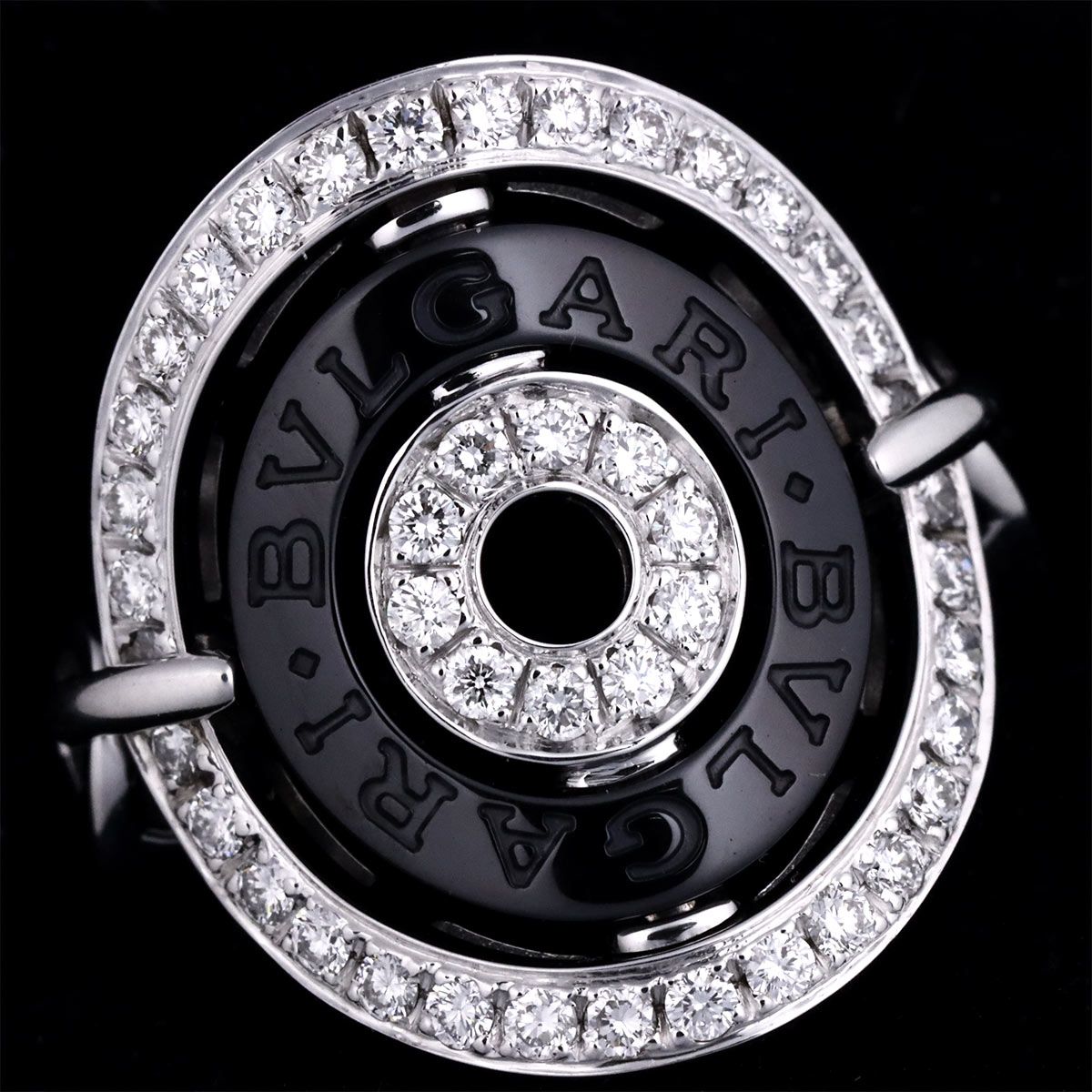ブルガリ BVLGARI アストラーレ チェルキ 15号 リング ダイヤ K18 WG  