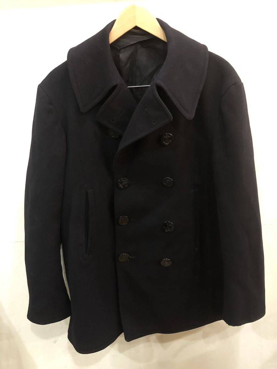 Vintage U.S.NAVY PEA COAT 1940年代 前期 Pコート アメリカ海軍