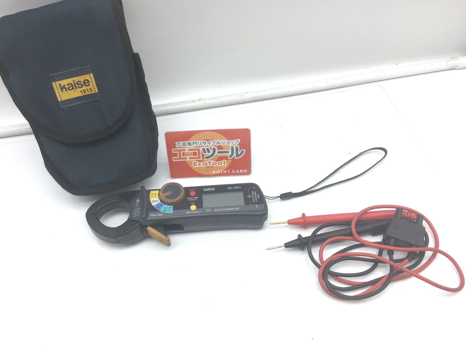 領収書発行可】KAISEカイセ 電流計クランプメーター SK-7661