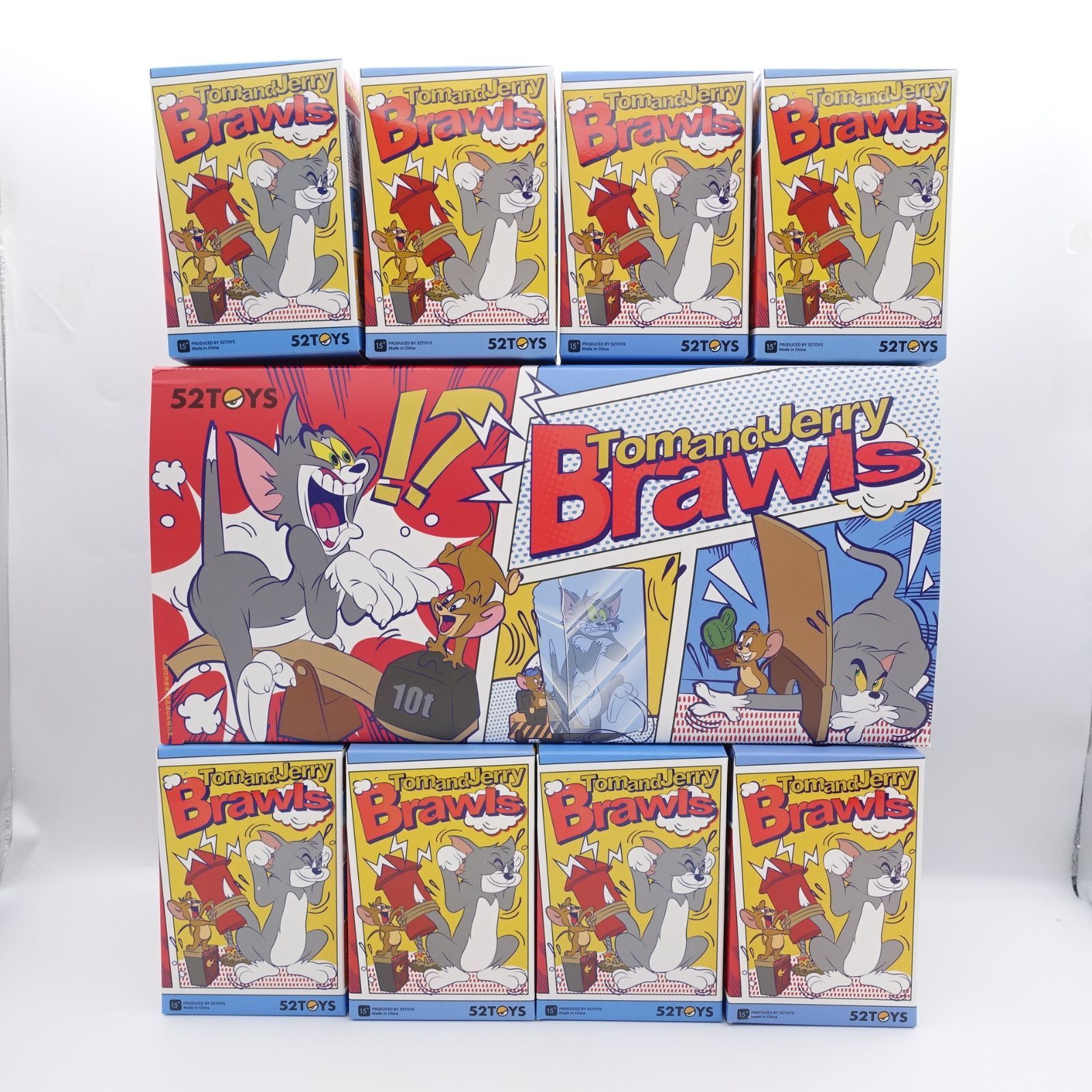トムとジェリー 大乱闘 52TOYS BLINDBOX フィギュア 8種セット 内袋未開封 Tom and Jerry アニメ
