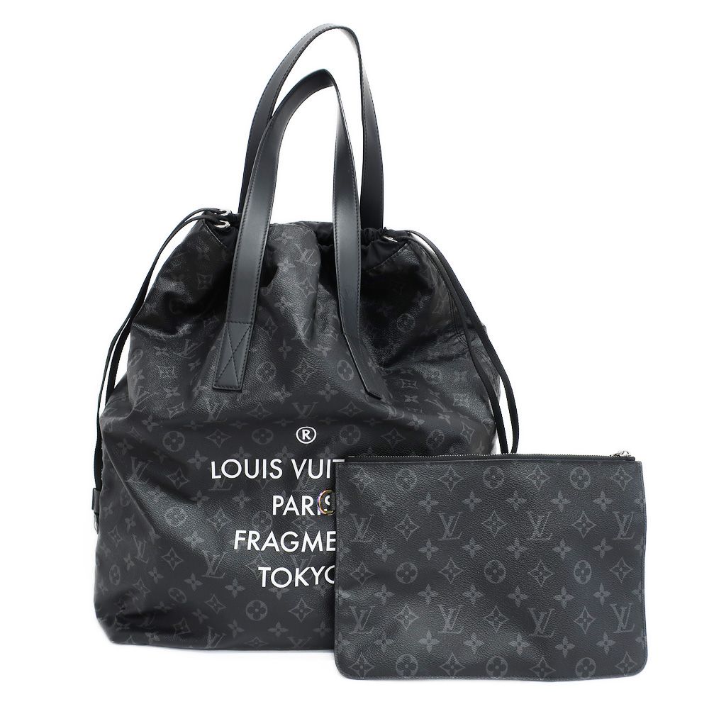 天白】ルイヴィトン フラグメント カバライト モノグラム エクリプス