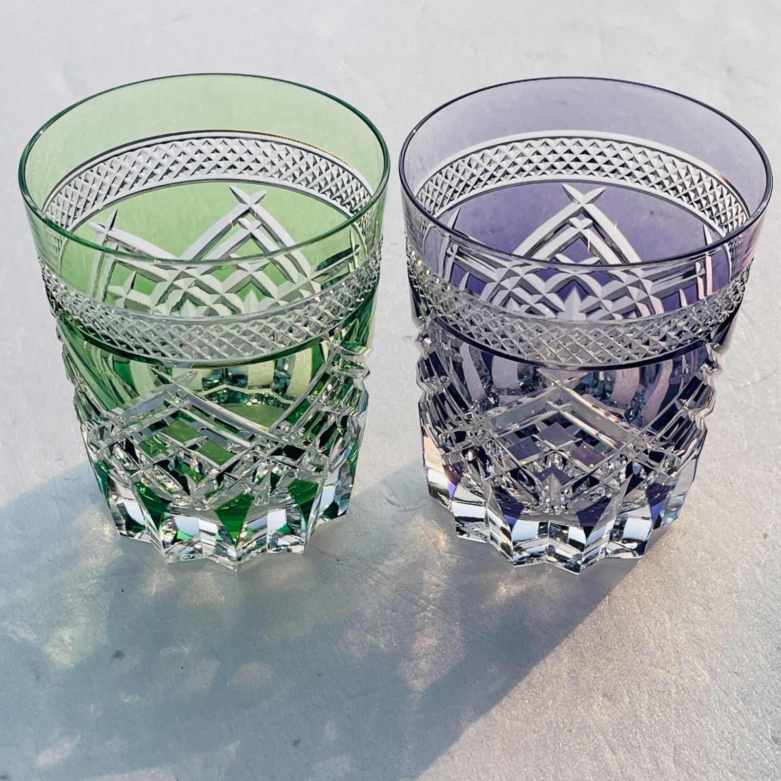 KAGAMI CRYSTAL クリスタルグラス 2個セット