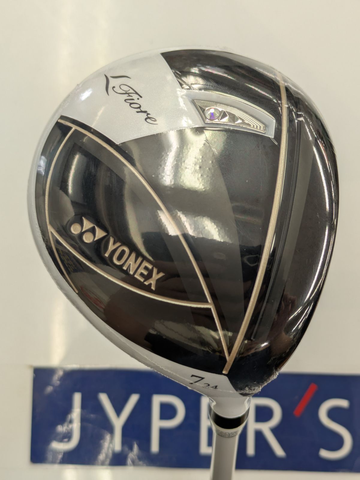 Lｄ Fw 大大大 品!!! レディース ヨネックス Fiore 7W 24° フェアウェイウッド FR08オリジナルカーボンシャフト ﾌﾚｯｸｽ L 葛西店
