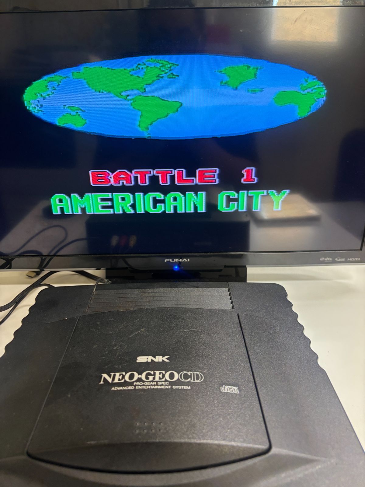 中古品 ネオジオCD版 キングオブザモンスターズ2 KING OF THE