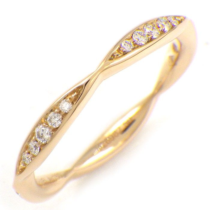 シャネル CHANEL リング カメリア フルエタニティ J10801 ダイヤモンド 計0.22ct K18PG 9.5号 | 50