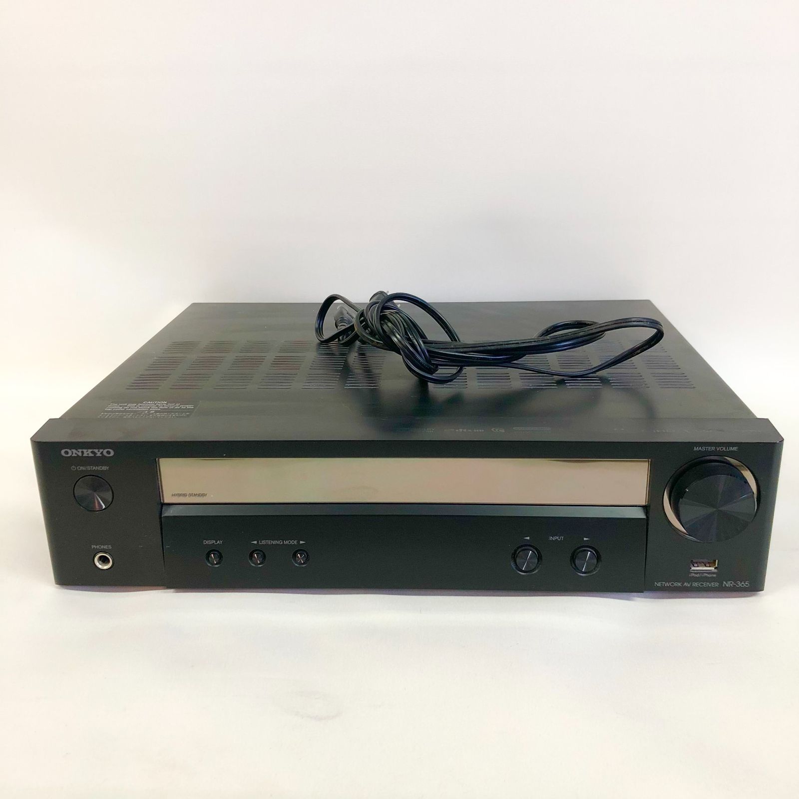 ONKYO NR-365 ネットワークAVレシーバーSWA-V50サブウーファー