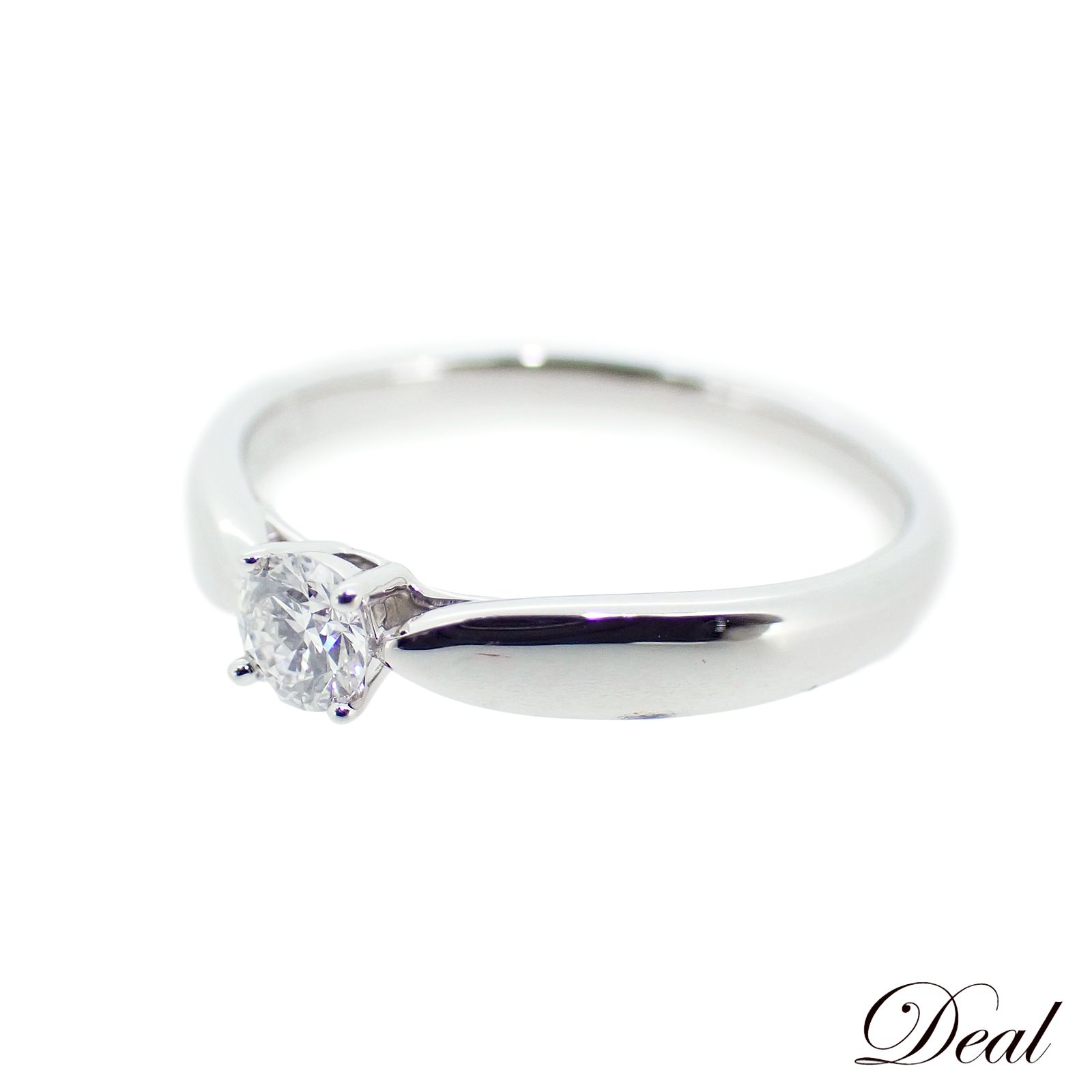 ティファニー ハーモニー Pt950 ダイヤ 0.18ct 11号 レディース リング 指輪