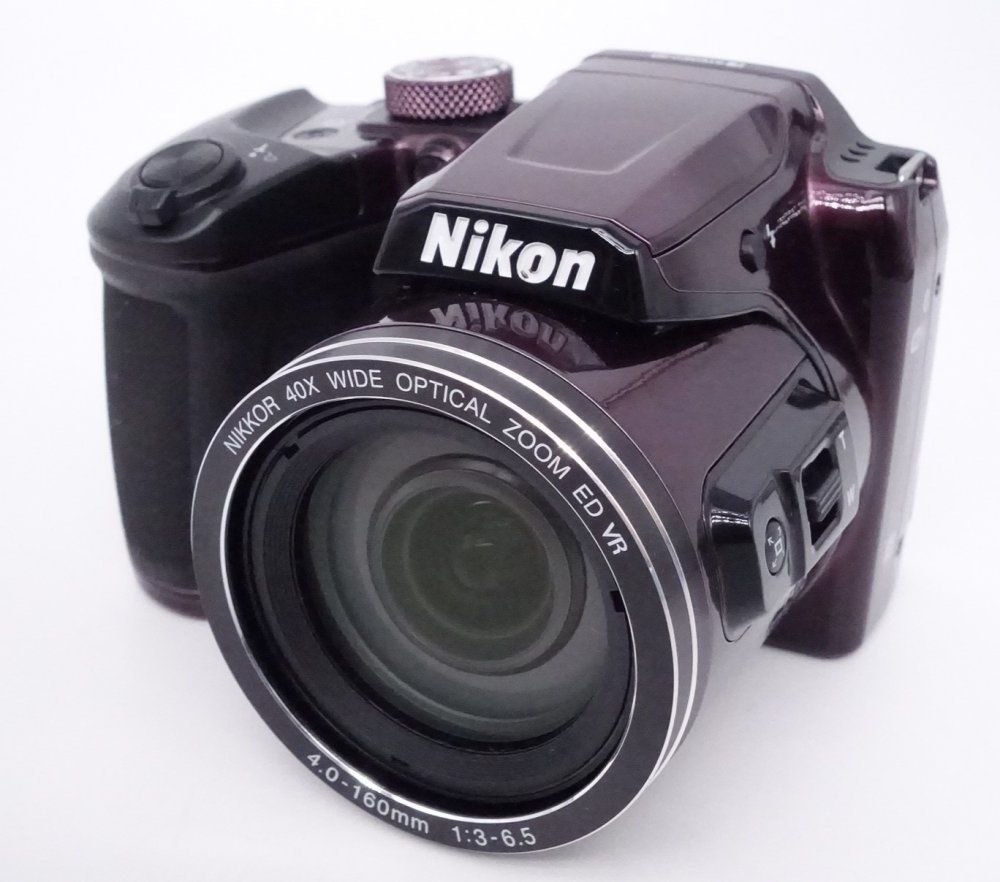 上品 ニコン Nikon デジタルカメラ COOLPIX B500 1602万画素 単三電池 プラム B500PU D090084A