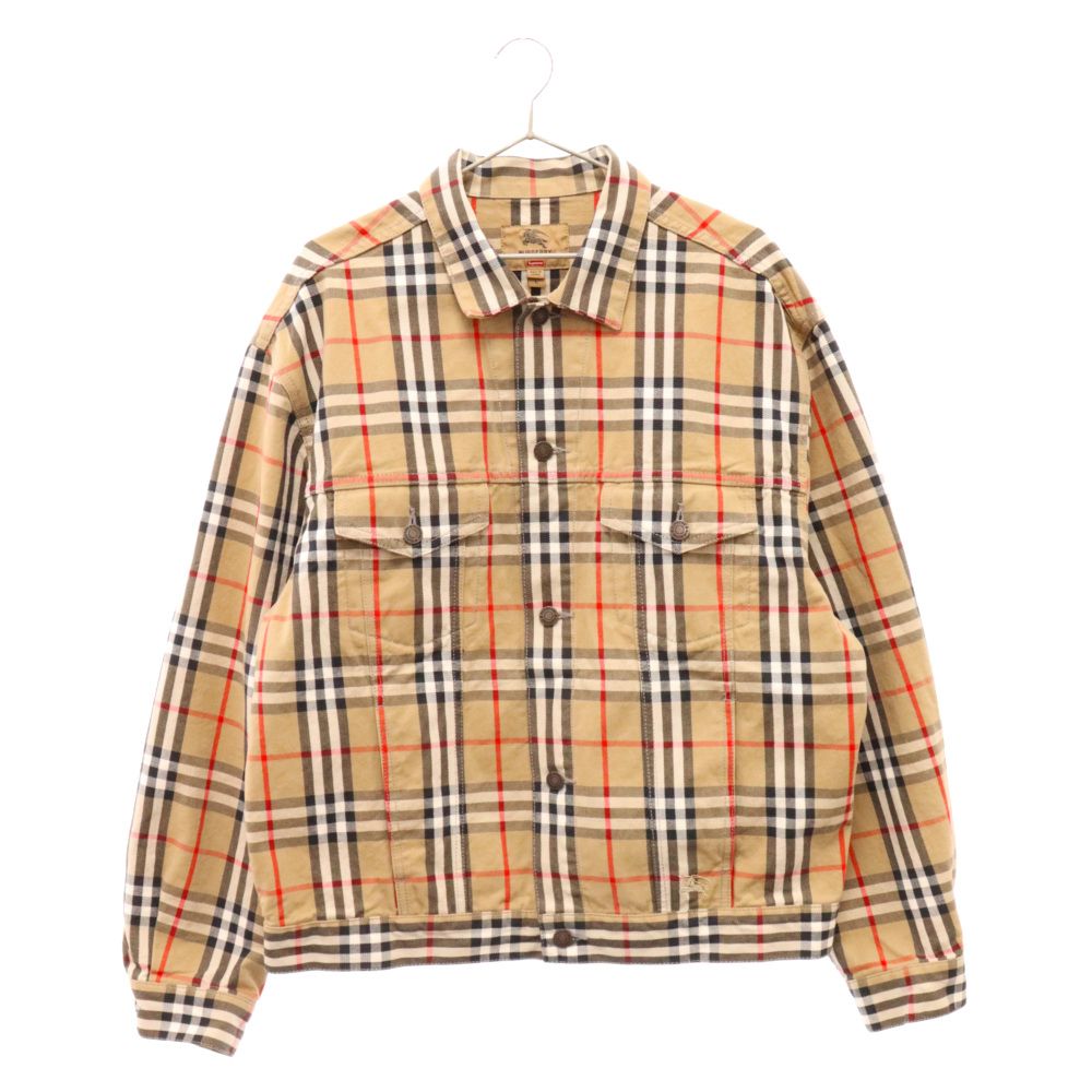 SUPREME (シュプリーム) 22SS×Burberry Denim Trucker Jacket