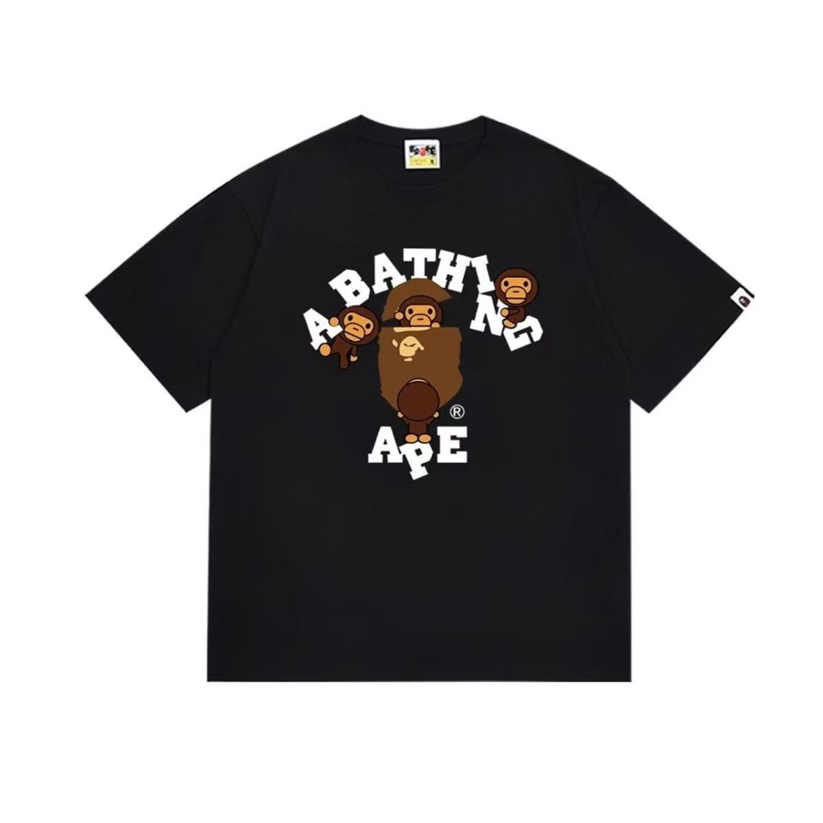 新品未使用】A BATHING APE BAPE SS24 レタープリント Tシャツ