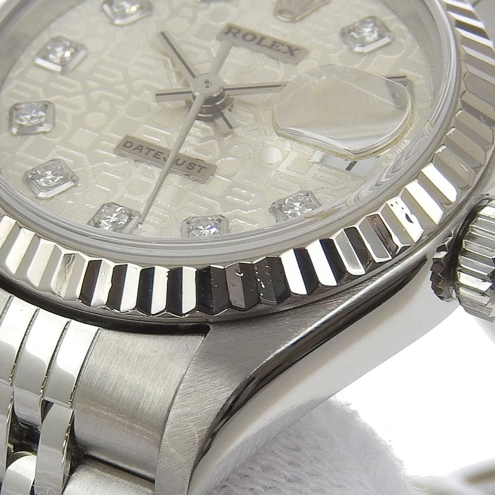 【本物保証】箱・保付 新品同様 ロレックス ROLEX デイトジャスト 腕時計 ホリコン コンピュータ文字盤 79174G A番 2024/01OH済 本物保証】箱・保付 新品同様 ロレックス ROLEX デイトジャスト 腕時計
