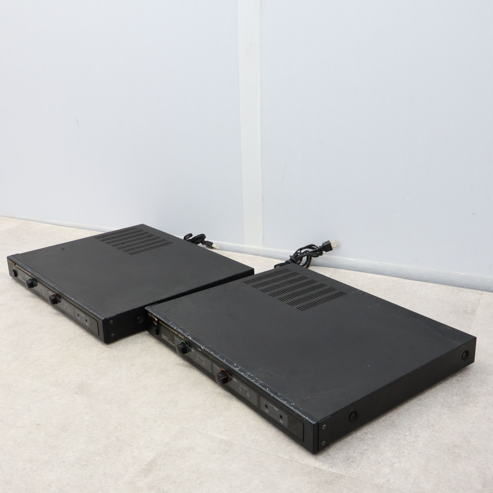 △現状販売 業務用｜赤外線 ワイヤレスマイク 受信機 2台｜BMB