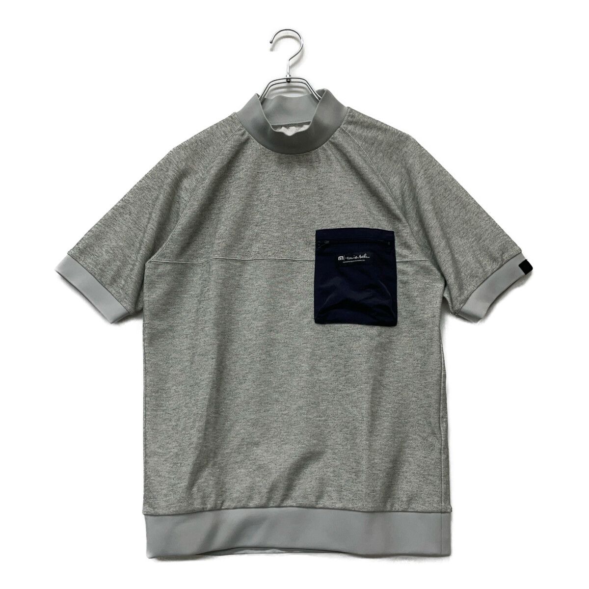 メンズ トラビスマシュー TRAVIS MATHEW 半袖シャツ M ライトグレー