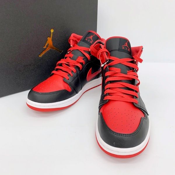 NIKE AIR JORDAN 1 MID DQ8426-060 エア ジョーダン 1 ミッド スニーカー シューズ 新品同様 箱付き メンズ 28cm ナイキ 靴 DF13108