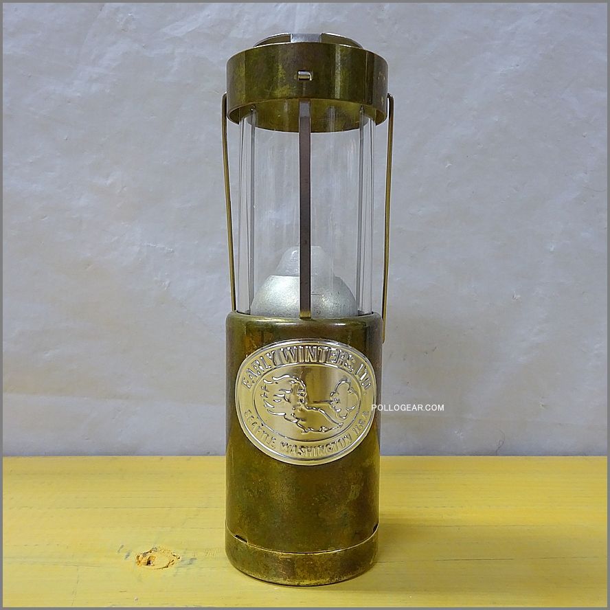 デッドストック 1982年 最初期 アーリーウインタース×ＵＣＯ ブラス キャンドルランタン EARLY WINTERS LTD 真鍮製 ビンテージ