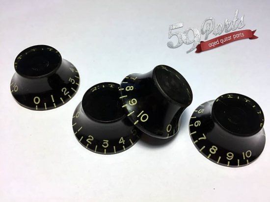 59PARTS/GIBSON TOP HAT BELL KOBS BLACK - 陸奥守楽器 - メルカリ