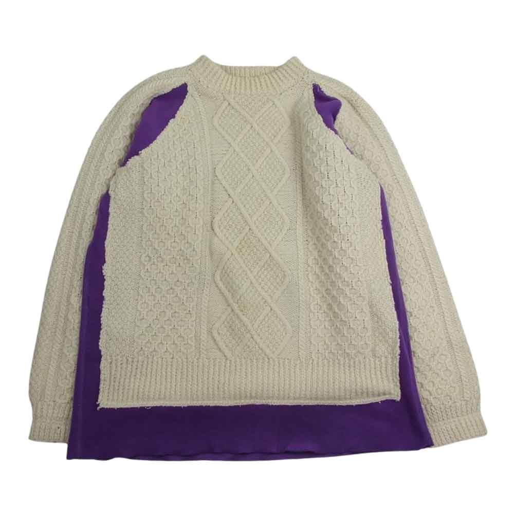 Needles ニードルス 22AW LQ299 REBUILD by Needles Fisherman Sweater 