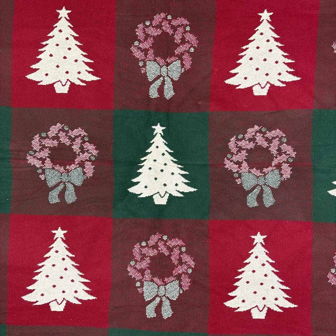 vintageラグ カーペット リース オーナメント クリスマス 1973 vintageラグ カーペット リース オーナメント クリスマス 1973 - メルカリ