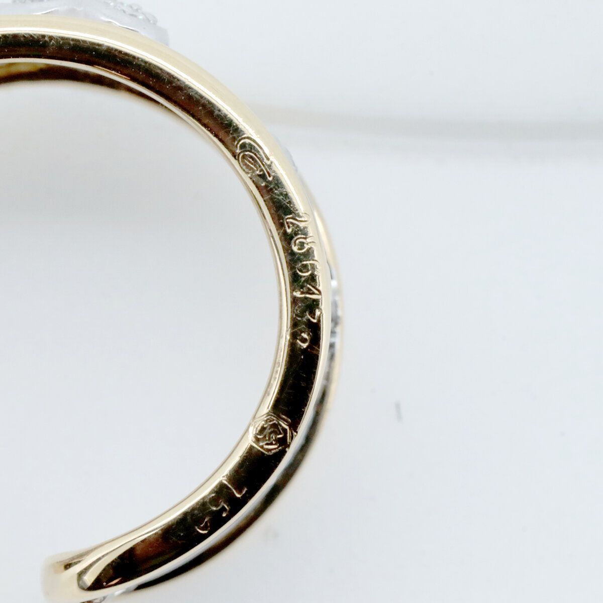 カレライカレラ 天使モチーフ ダイヤモンド パヴェリング 指輪 16号  