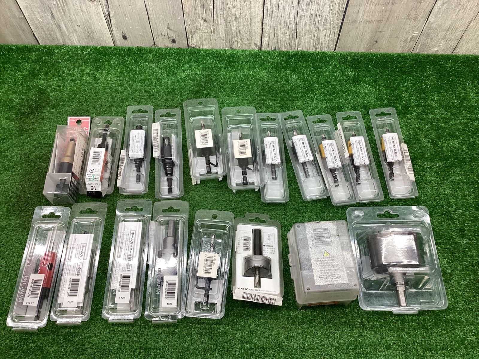 ホールソー19個 メーカーサイズ色々♪鉄工用カッター♪アクトツール富山店♪BY