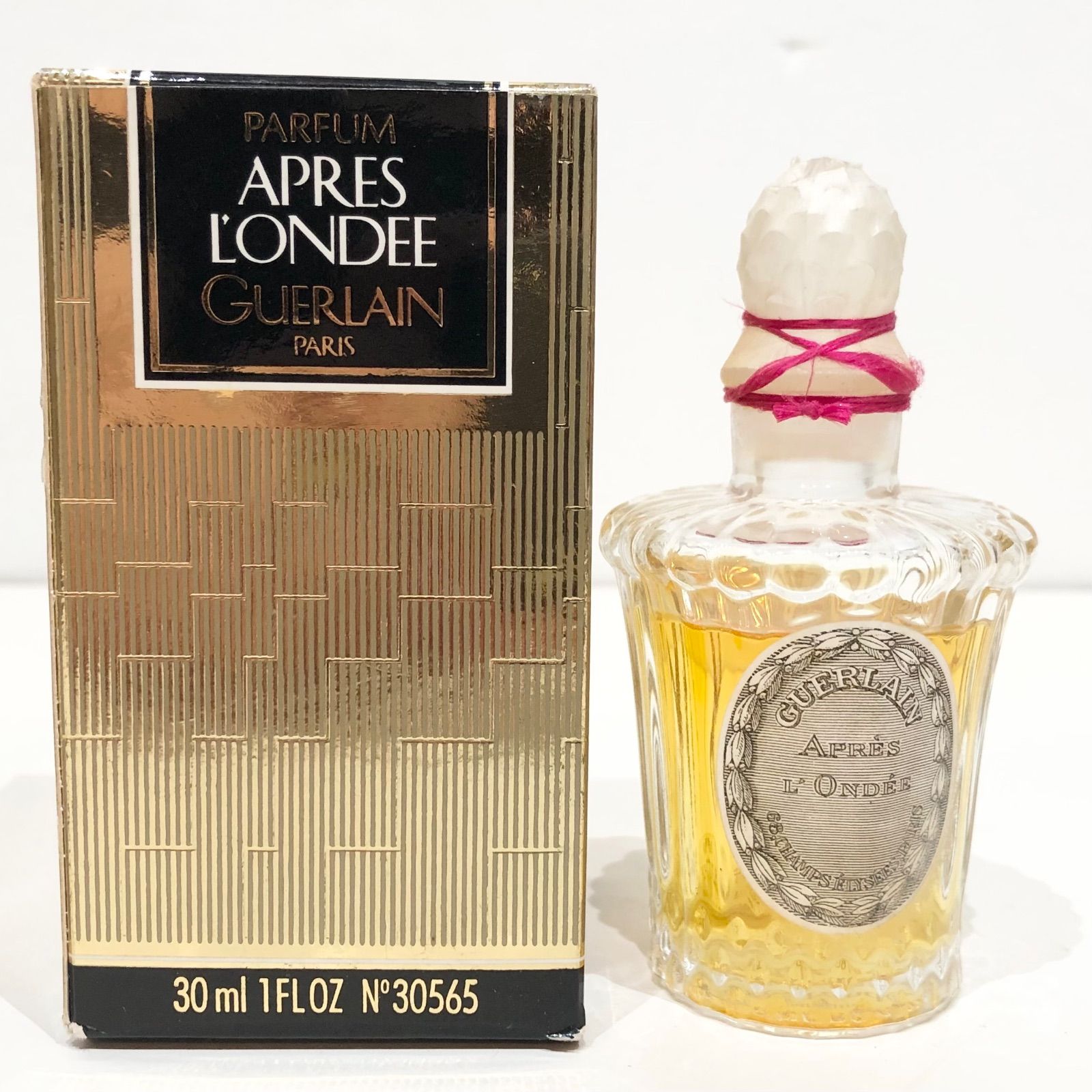 91617 【未開封】レア ゲラン 香水 パフューム アプレ ロンデ 30ml GUERLAIN PARFUM APRES L'ONDEE 希少 廃盤  アンティーク ヴィンテージ - メルカリ