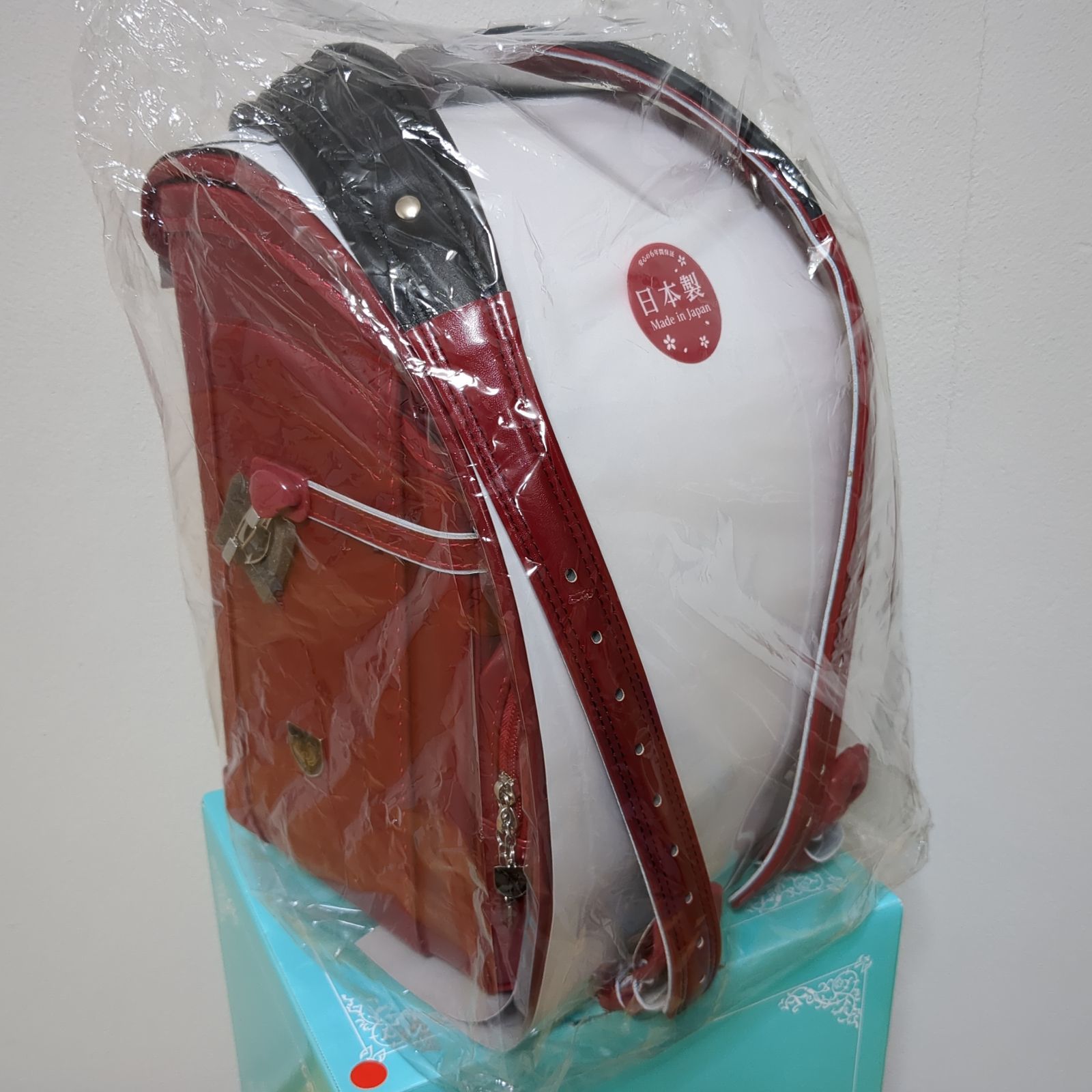 日本製ランドセル 赤 新品未使用 日本製 赤 ランドセル 新品未使用天使のはね ランドセル 赤