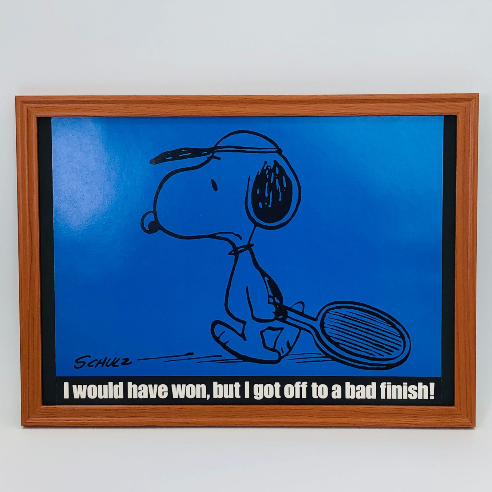 ビンテージ カレンダー ※当時物 ポスター 『 スヌーピー 』 1970's 額