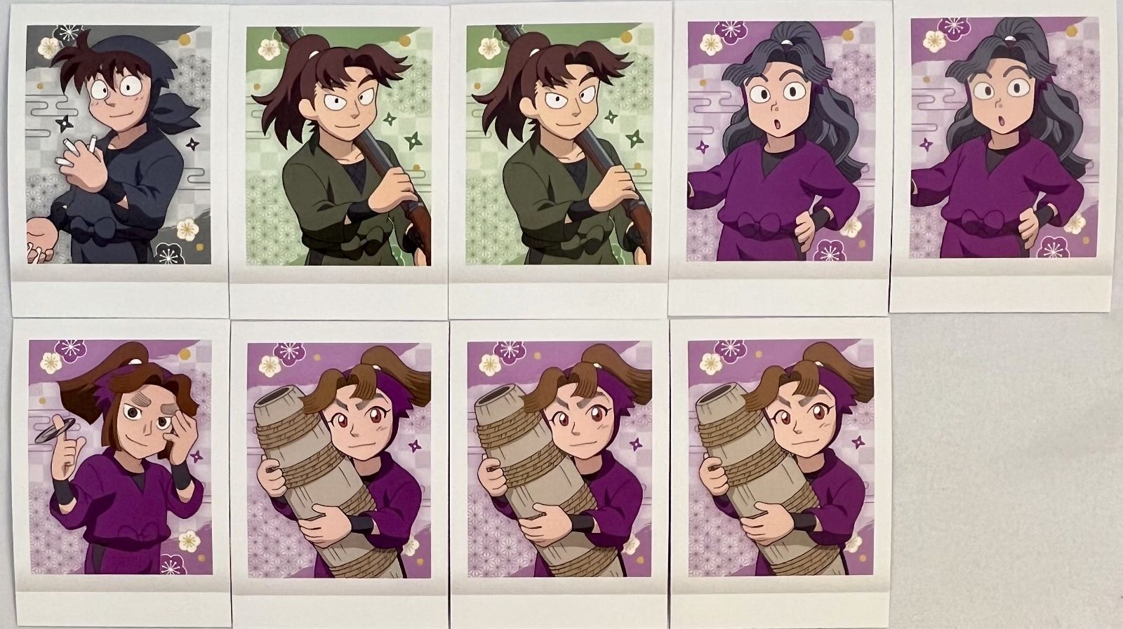 忍たま乱太郎 尾浜勘右衛門 ぱしゃこれ 4種 まとめ売り 忍たま