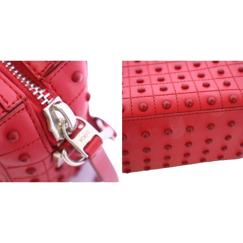 ★美品 TOD'S トッズ ゴンミーニ ショルダー ハンドバッグ スタッズ 楽天市場】トッズ TOD'S ゴンミーニ ミニ ショッピング